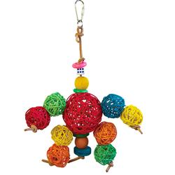 A&E  Cages Happy Beaks Have A Ball Bird Toy One Size