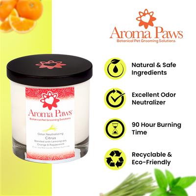 Mix & Match Case of 36 Aroma Paws Odor Neutralizing Candles