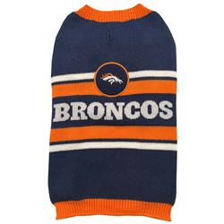 DENVER BRONCOS PET SWEATER