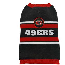 SAN FRANCISCO 49ERS PET SWEATER