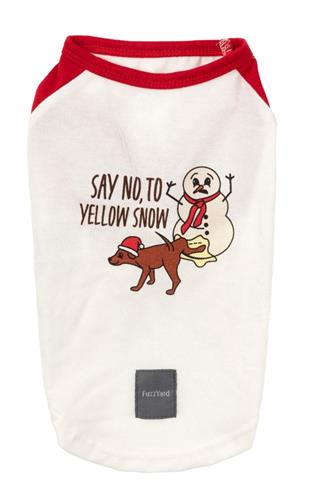T-Shirt Say No To Yellow Snow