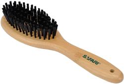 Safari® Bristle Dog Brush with Bamboo Handle
