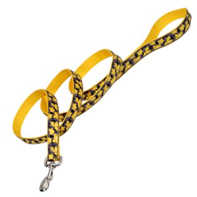 Ribbon Dog Leash, Yellow Buttercup