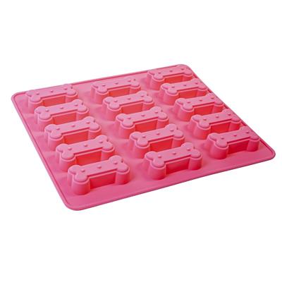 Dog Bone 3-in-1 Silicone Baking Dog Treat Tray - Food Grade