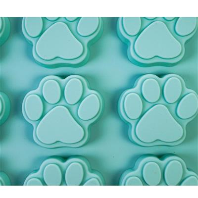 Paw Print 3 in 1 Silicone Baking Treat Tray