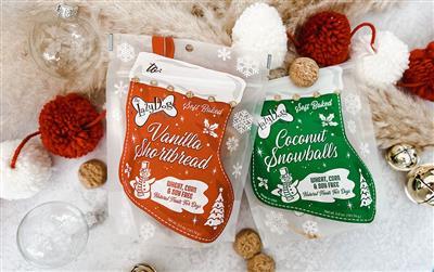 Coconut Snowballs Stocking by The Lazy Dog