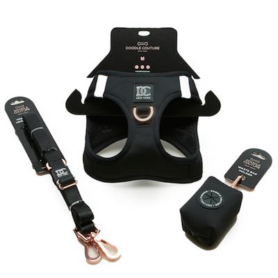 The Luxury Step-In Harness - Anything But Basic Black