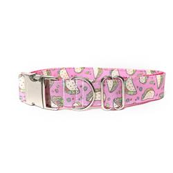 TACO (PINK) - DOG COLLAR