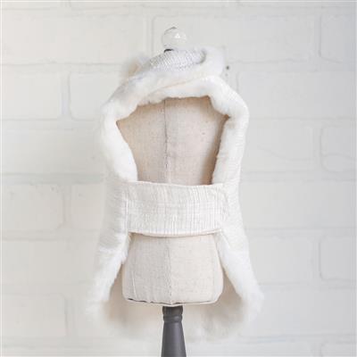 Zha Zha Dog Coat: Ivory