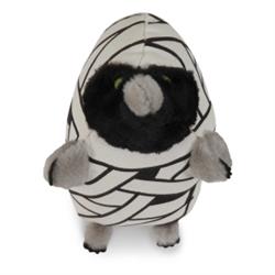 Zoobilee Mummy Halloween Heggies Grunting Dog Toy