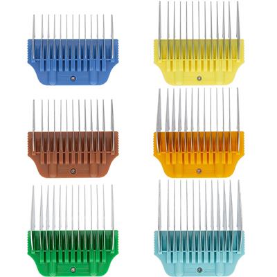 Wide Combs Colored Set of 6 by PetStore.Direct