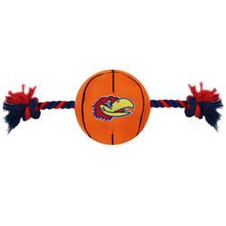 KANSAS NYLON BASKETBALL ROPE TOY