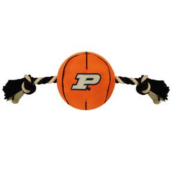 PURDUE NYLON BASKETBALL ROPE TOY