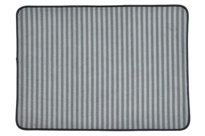 Gray Stripe Cage Mat