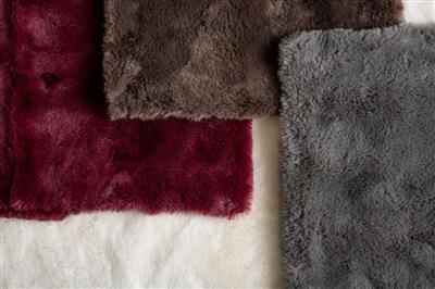 Off White Faux Fur Cage Liner