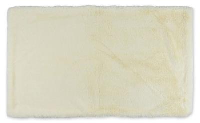 Off White Faux Fur Cage Liner