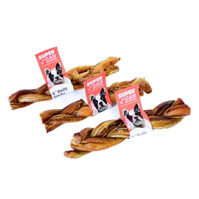6" Braided Bully Sticks