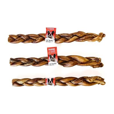 12" Braided Bully Sticks