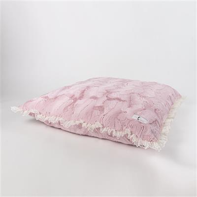 Luxe Dog Mat: Blush