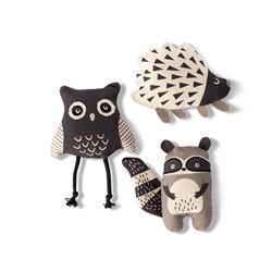 Wild Ones Canvas Mini Dog Toys Set Of 3