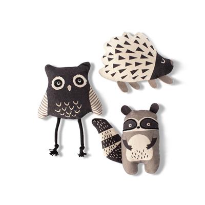 Wild Ones Canvas Mini Dog Toys Set Of 3