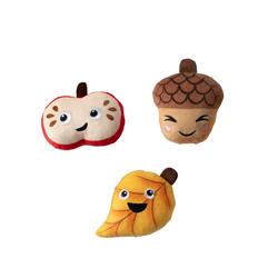 Falling For You Small Plush Dog Toys Set Of 3