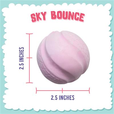SnugArooz Sky Bounce Ballz - Pink -3"