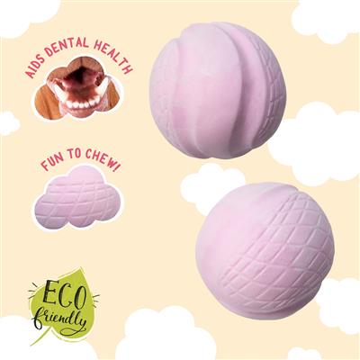 SnugArooz Sky Bounce Ballz - Pink -3"