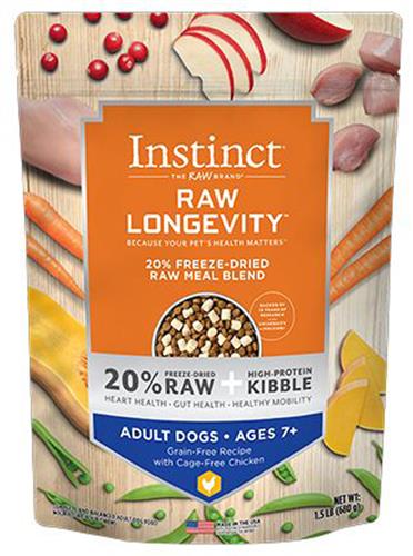 Natures Variety Raw Longevity 20% Freeze Dried Raw Mealblend Dog