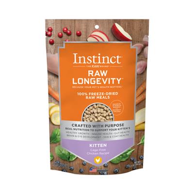 Natures Variety Raw Longevity Cat Freeze Dried Meals Chicken