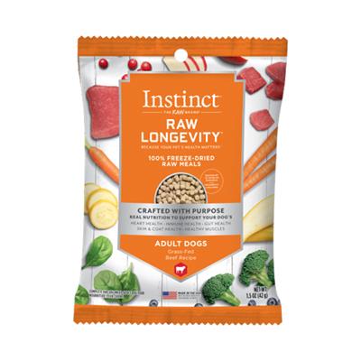 Natures Variety Raw Longevity Dog Freeze Dried Meals