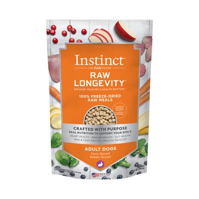 Natures Variety Raw Longevity Dog Freeze Dried Meals