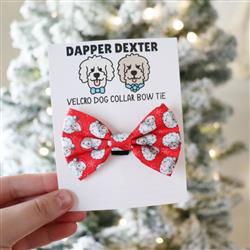 JOLLY SANTA - NEW MINI VELCRO BOW TIE