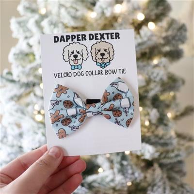 COOKIES AND MILK - NEW MINI VELCRO BOW TIE