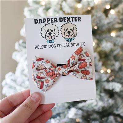 THANKSGIVING - NEW MINI VELCRO BOW TIE