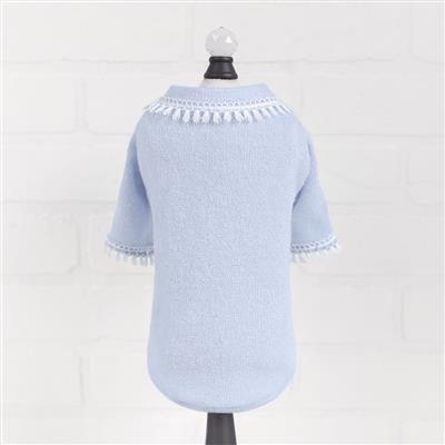 Heavenly Kiss Dog Sweater: Blue