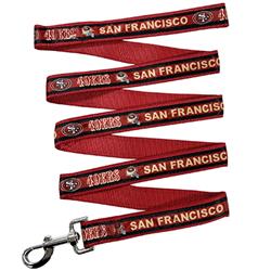 San Francisco 49ers Satin Ribbon Leash