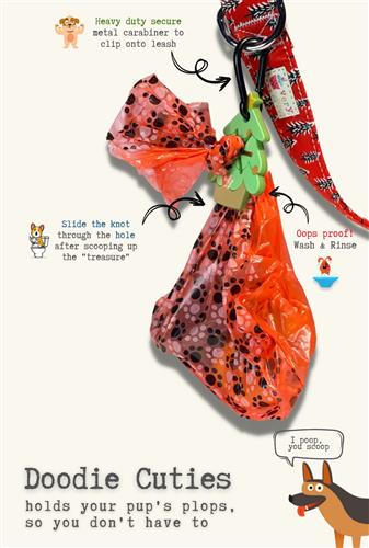 Peanut Butter Lover - Doodie Cuties - Used Poop Bag Holder