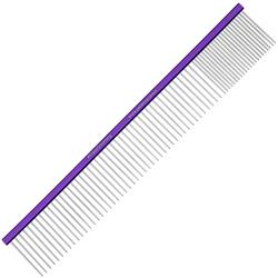 9.5″ 80/20 Purple Poodle Comb by PetStore.Direct