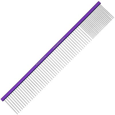 9.5″ 80/20 Purple Poodle Comb by PetStore.Direct