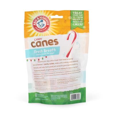Arm & Hammer: Holiday Candy Canes Dental Treats - Peppermint