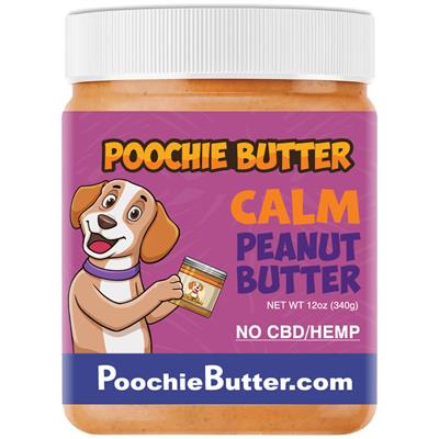 12oz Calming Peanut Butter Jar (No CBD)