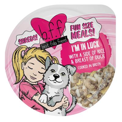 Weruva BFF Dog I'M In Luck Rice & Duck Cup 2.7Oz