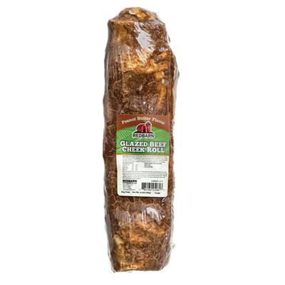 Redbarn Dog Grain Free Glazed Beef Cheek Roll Large