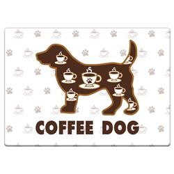 Coffee Dog -  3.5" x 2.5" Magnets