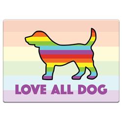 Love All Dog -  3.5" x 2.5" Magnets