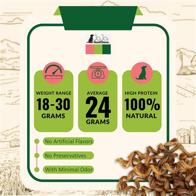 All-Natural Curly Bully Sticks Dog Treats 7 inch - 10 inch (25/case)