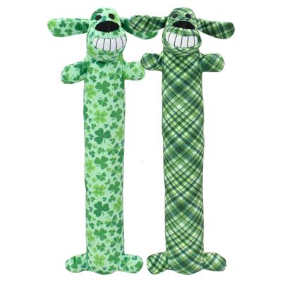 Multipet St.Patrick’s Day Loofa Dog Plush Dog Toy 12”