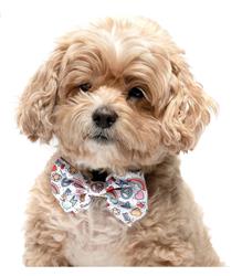 PEACE AND LOVE - VELCRO BOW TIE