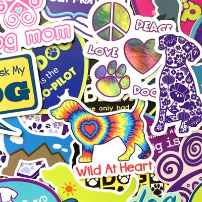Sticker Assortment ONLY - 72 Designs **Display NOT Included**